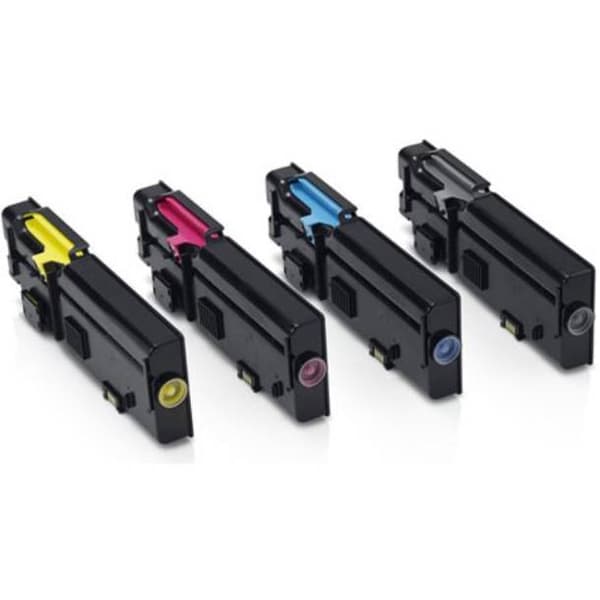 Kompatibel - Dell C2660/C2665 combo pack 4 stk Toner - BK/C/M/Y 18000 sider