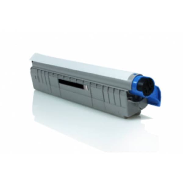 Kompatibel - OKI C801/C821 BK Toner - 44643004 - Sort 7000 sider