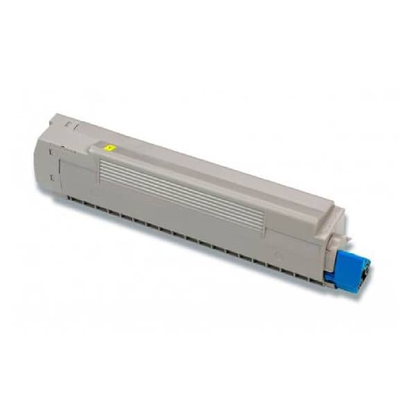 Kompatibel - OKI C8600/C8800 Y Toner - 43487709 - Gul 6000 sider