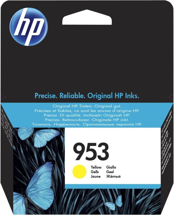 Bläckpatron HP F6U14AE 953 gul