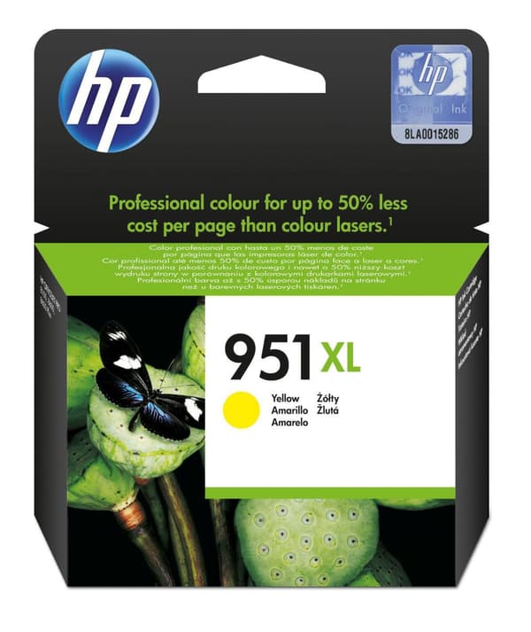 Bläckpatron HP CN048AE 951XL gul
