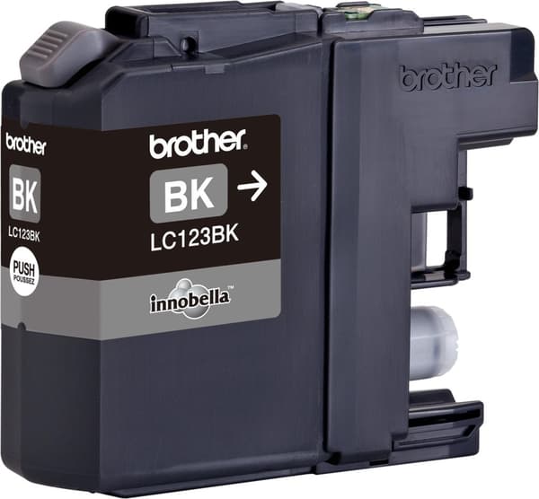 Bläckpatron BROTHER LC123BK svart