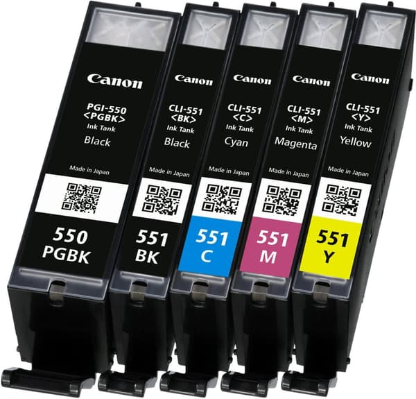 Bläckpatron CANON PGI-550 pigment svart