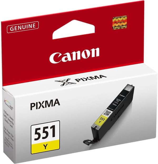 Bläckpatron CANON CLI-551 gul