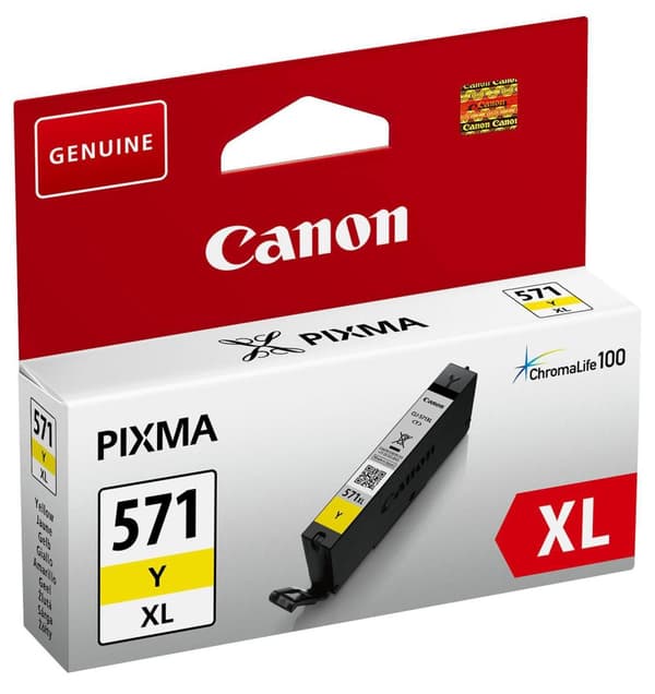 Bläckpatron CANON CLI-571XL gul