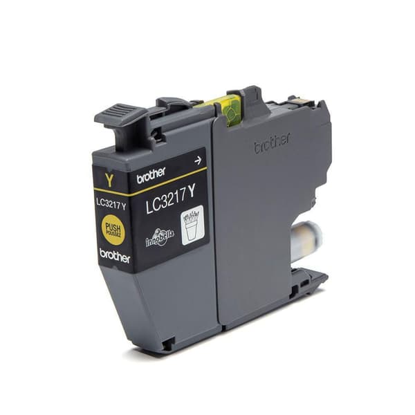 Bläckpatron BROTHER LC3217Y gul