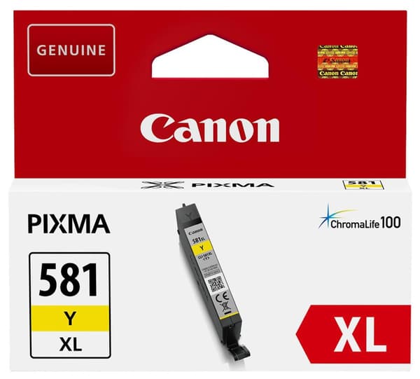 Bläckpatron CANON CLI-581XL gul