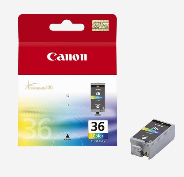 Bläckpatron CANON CLI-36 färg