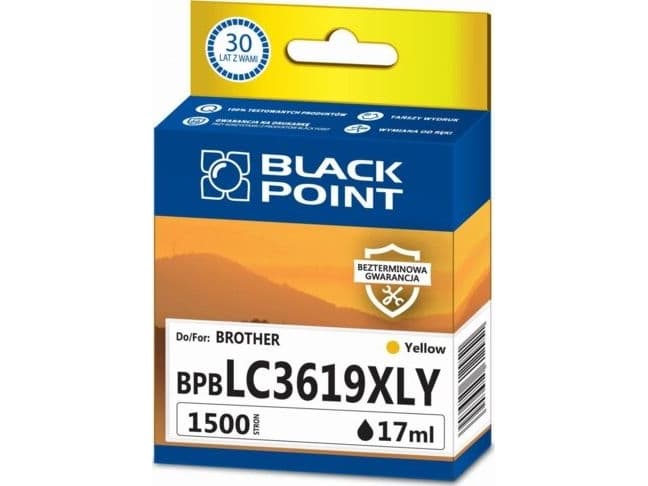 Black Point BLACK POINT (Black Point ink BPBLC3219XLY replaces Brother LC-3219XLY, yellow)