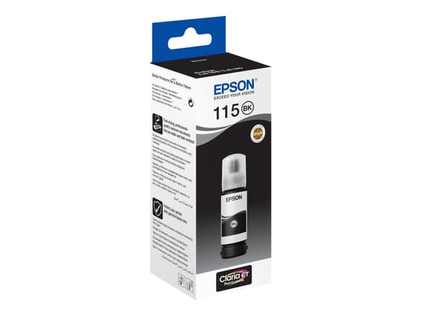 Epson 115 - 70 ml - svart - original - blekkrefill - for Epson L8160, L8180; EcoTank L8160