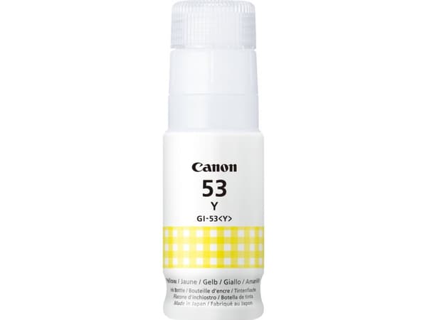 Canon GI 53 Y - Gul - original - blekkrefill - for PIXMA G550, G650