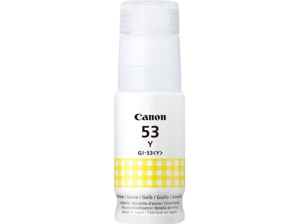 Canon GI 53 Y - Gul - original - blekkrefill - for PIXMA G550, G650