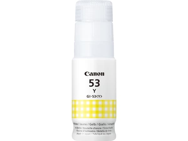 Canon GI 53 Y - Gul - original - blekkrefill - for PIXMA G550, G650