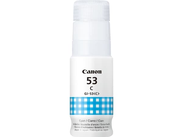 Canon GI 53 C - Cyan - original - blekkrefill - for PIXMA G550, G650