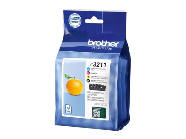 Brother LC3211BK - Svart - original - bläckpatron - för Brother DCP-J572, DCP-J772, DCP-J774, MFC-J890, MFC-J895