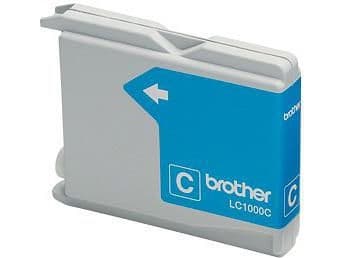 Brother LC1000C - Cyan - original - blekkpatron - for Brother DCP-350, 353, 357, 560, 750, 770, MFC-3360, 465, 5460, 5860, 660, 680, 845, 885