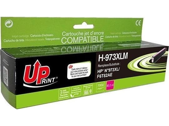 UPrint med UPrint-blekk kompatibelt blekk / blekk med F6T82AE HP 973X Magenta 7000s 86ml H-973XLM for HP PageWide Pro 452, Pro 477