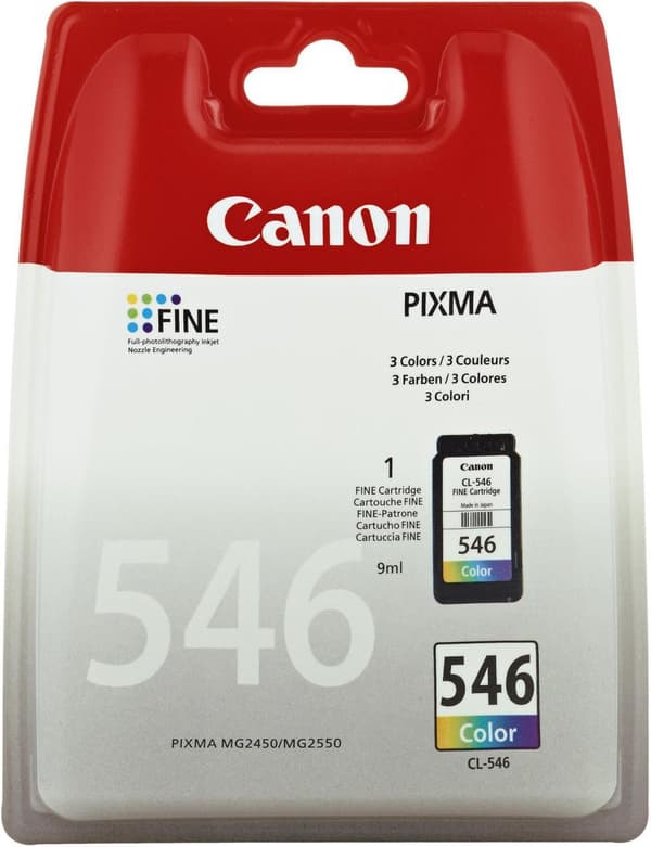 Bläckpatron CANON CL-546 färg