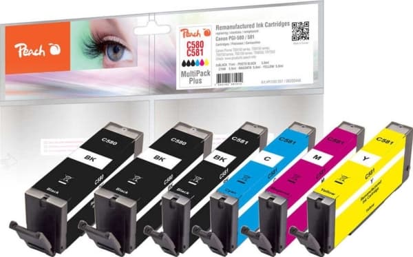 Peach 320448, 11 ml, 5,6 ml, 6 stykker, Multipakke