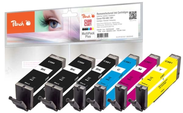 Peach 320448, 11 ml, 5,6 ml, 6 stykker, Multipakke