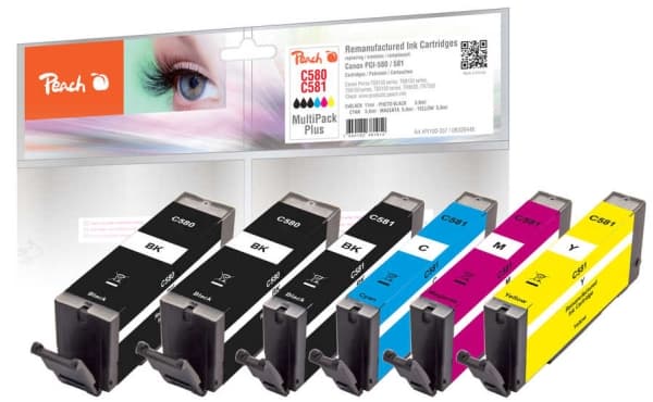 Peach 320448, 11 ml, 5,6 ml, 6 stykker, Multipakke