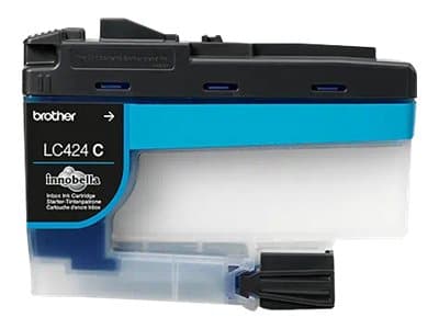 Brother LC424C - Cyan - original - bläckpatron