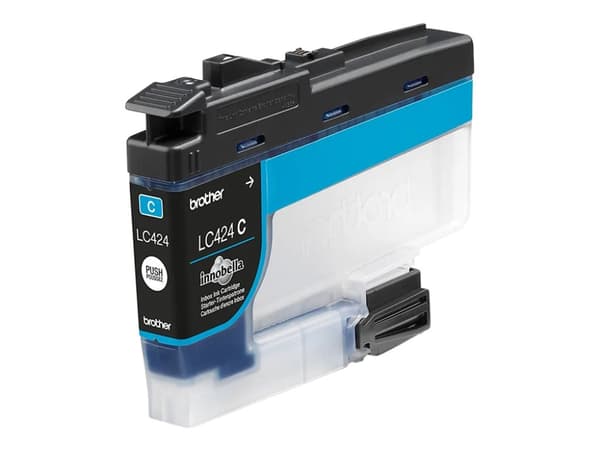 Brother LC424C - Cyan - original - bläckpatron