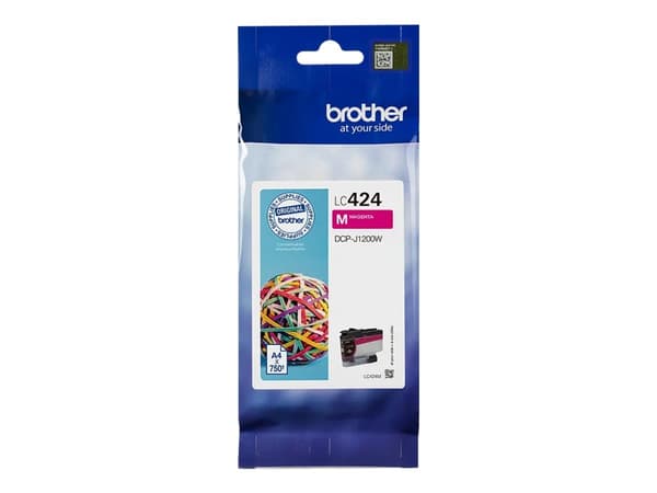Brother LC424M - Magenta - original - blekkpatron - for Brother DCP-J1200W