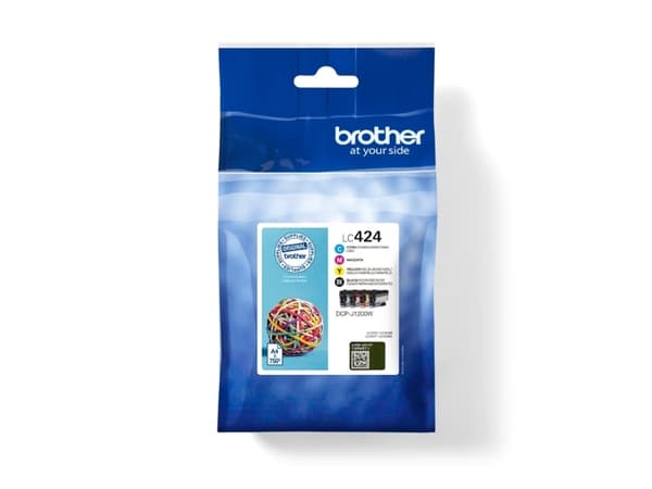Brother - 4-pack - svart, gul, cyan, magenta - original - blekkpatron