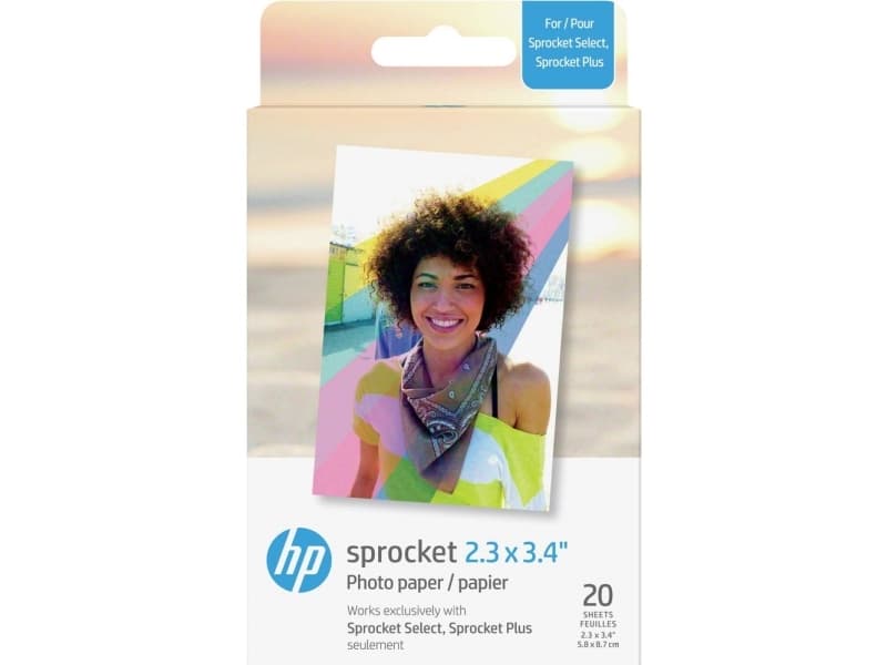 HP Cartridges Film Paper Zink For Hp Sprocket Select/Plus - 50 Pcs.
