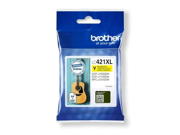 Brother LC421XLY - Høy ytelse