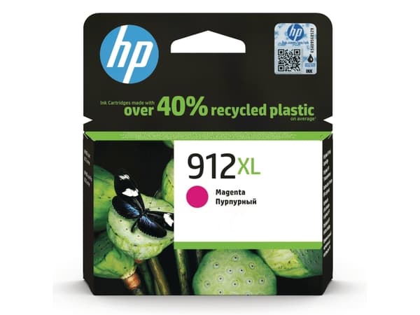 Bläckpatron HP 912XL 3YL82A 3419008, 825 sidor, Magenta