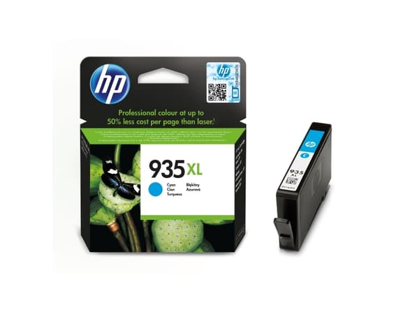 Mustekasetti HP 935XL C2P24AE, 825 sivua, syaani