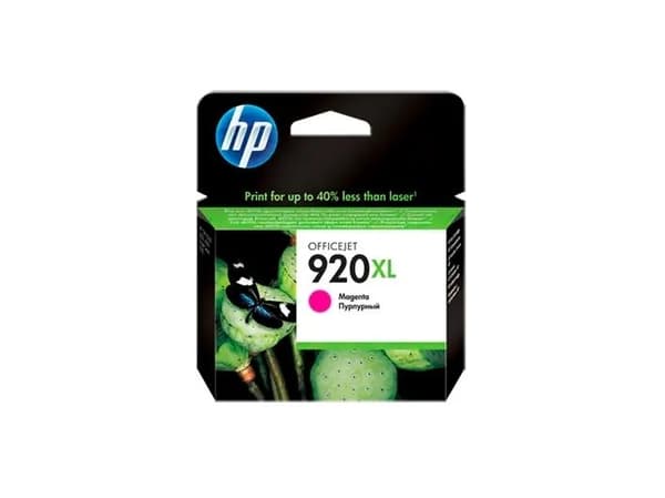 Blækpatron HP 920XL CD973AE, 700 sider, Magenta
