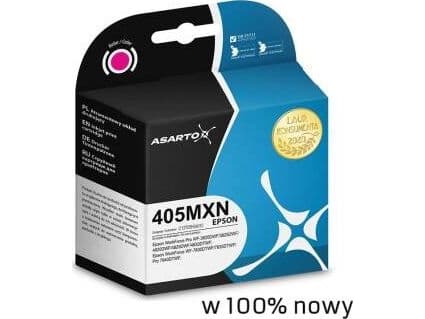 Asarto Ink Asarto for Epson 405MXN | C13T05H34010 | 1100 pages | magenta