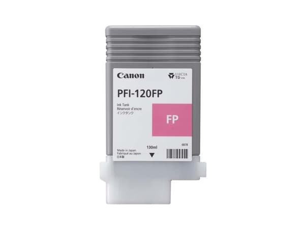Canon PFI-120 FP - 130 ml - fluorescerende rosa - original - blekkbeholder - for imagePROGRAF GP-200, GP-300