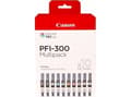 Miniatyrbilde 4 av 4: Canon PFI-MBK/PBK/CO/GY/R/C/M/Y/PC/PM 10 Ink Cartridge Multipack - 10-pack - 14.4 ml - matt svart, fotomagenta, rød, gul, magenta, fotosort, fotocyan