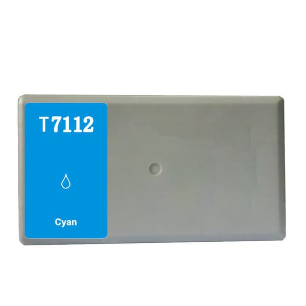 Kompatibel - Epson T7112 C Cyan blækpatron (36 ml)