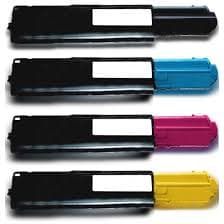 Kompatibel - Dell 3100 combo pack 4 stk lasertoner - BK/C/M/Y 12000 sider