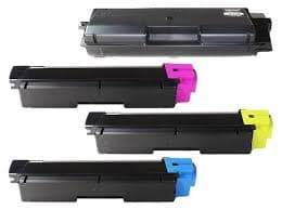 Kompatibel - Kyocera TK590 combo pack 4 stk lasertoner - BK/C/M/Y 22000 sider