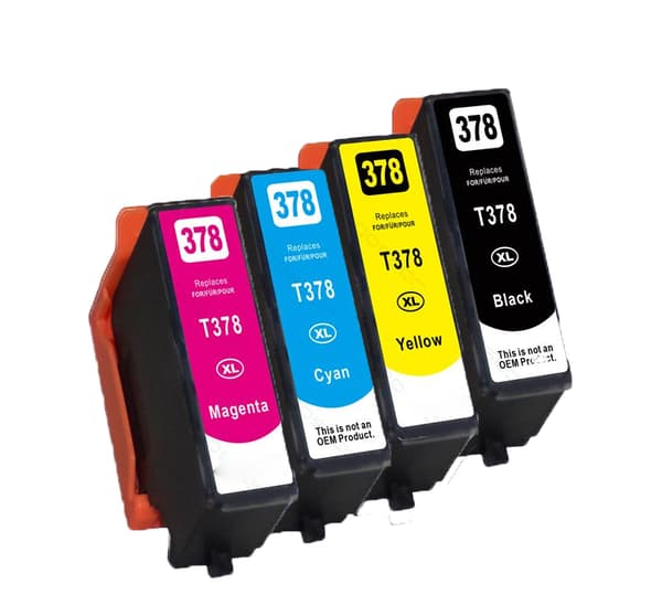 Kompatibel - Epson 378 XL blekkpatron økonomipakke 4 stk 39,1  ml