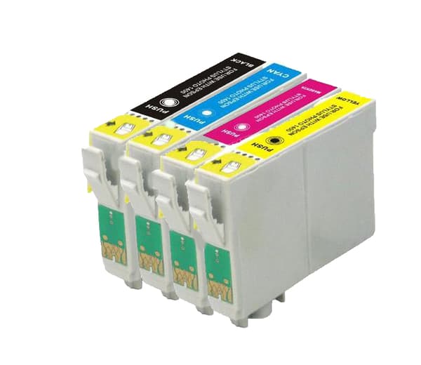 Kompatibel - Epson T1001/T1002/T1003/T1004 blekkpatron økonomipakke 4 stk 86,6 ml