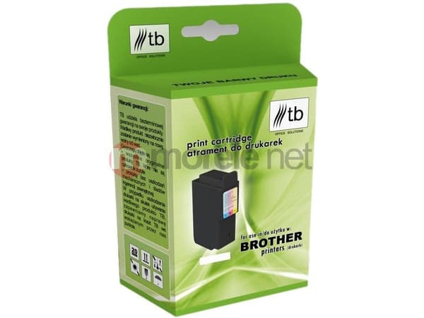 TB - Gul - kompatibel - blekkpatron (alternativ for: Brother LC1100Y, Brother LC980Y) - for Brother DCP-185, 385, 395, 585, 6690, MFC-490, 5490, 5890