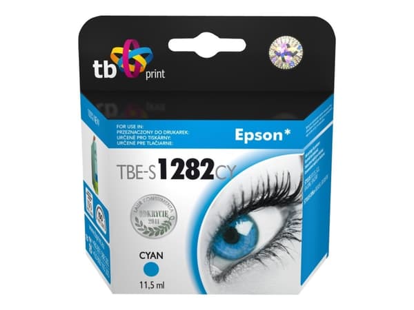 TB - 11.5 ml - cyan - kompatibel - blekkpatron (alternativ for: Epson T1282) - for Epson Stylus S22, SX230, SX235, SX430, SX435, SX438, SX440, SX445;