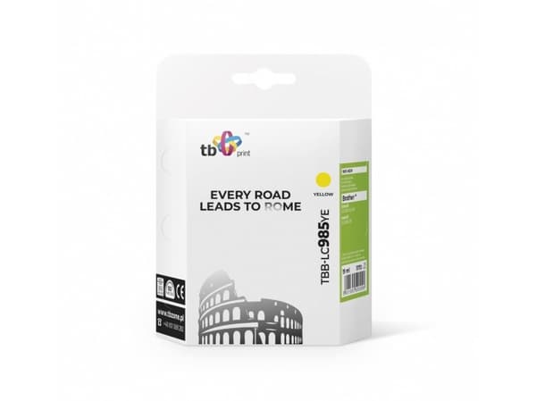 Ink for Brother LC 985 YELLOW TBB-LC985YE
