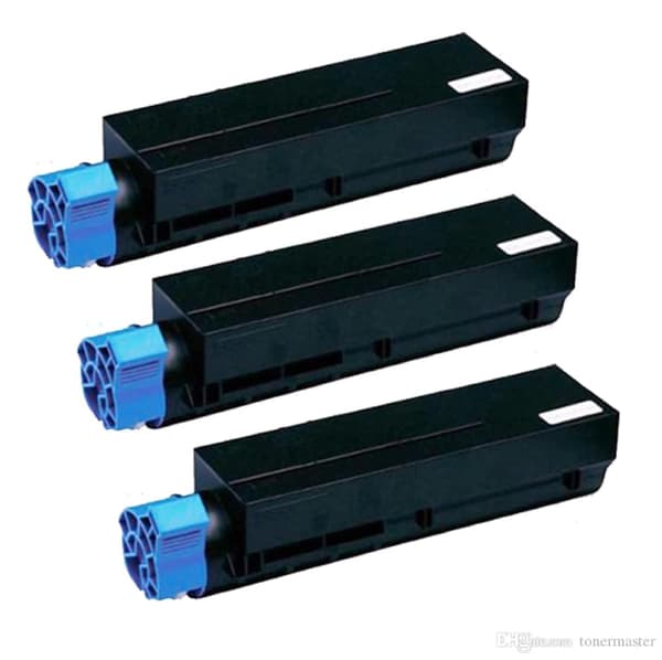 Kompatibel - OKI B432 BK combo pack 3 stk Toner - 45807106  - Svart 21000 sider