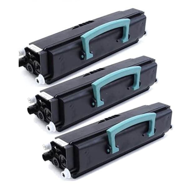 Kompatibel - Lexmark E250/E350 BK combo pack 3 stk Toner - E250X22G  - Sort 90000 sider