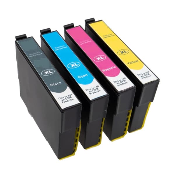 Kompatibel - Epson 407 XL combo pack 4 stk blekkpatron - BK/C/M/Y 124,5 ml