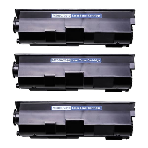 Kompatibel - Epson AcuLaser M2000/2010 BK combo pack 3 stk Toner - C13S050435 - Svart 24000 sider