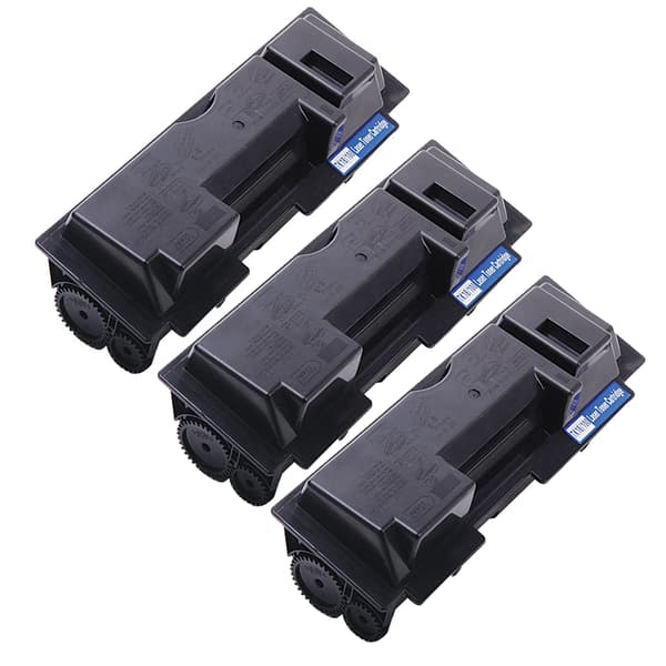 Kompatibel - Kyocera TK18/TK100 BK combo pack 3 stk Toner - Svart 21600 sider